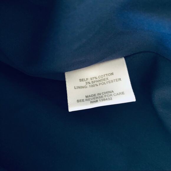 Modcloth Women's XS Fervour V-Neck 'Triumphantly' Blue Cocktail Dress VTG Style - Picture 12 of 12